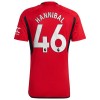 Maglia ufficiale Manchester United Hannibal 46 Casa 2023-24 per Uomo